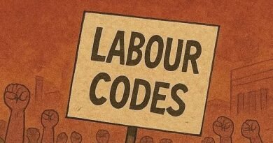 ଶ୍ରମିକ କର୍ମଚାରୀ ବିରୋଧୀ ୪ଟି ଶ୍ରମକୋର୍ଡ ପ୍ରତ୍ୟାହାର ଦାବିରେ ଦୀର୍ଘସ୍ଥ।ୟୀ ଆନ୍ଦୋଳନ ଗଢିତୋଳନ୍ତୁ ଶ୍ରମିକ କର୍ମଚାରୀ ବିରୋଧୀ ୪ଟି ଶ୍ରମକୋର୍ଡ ପ୍ରତ୍ୟାହାର ଦାବିରେ ଦୀର୍ଘସ୍ଥ।ୟୀ ଆନ୍ଦୋଳନ ଗଢିତୋଳନ୍ତୁ